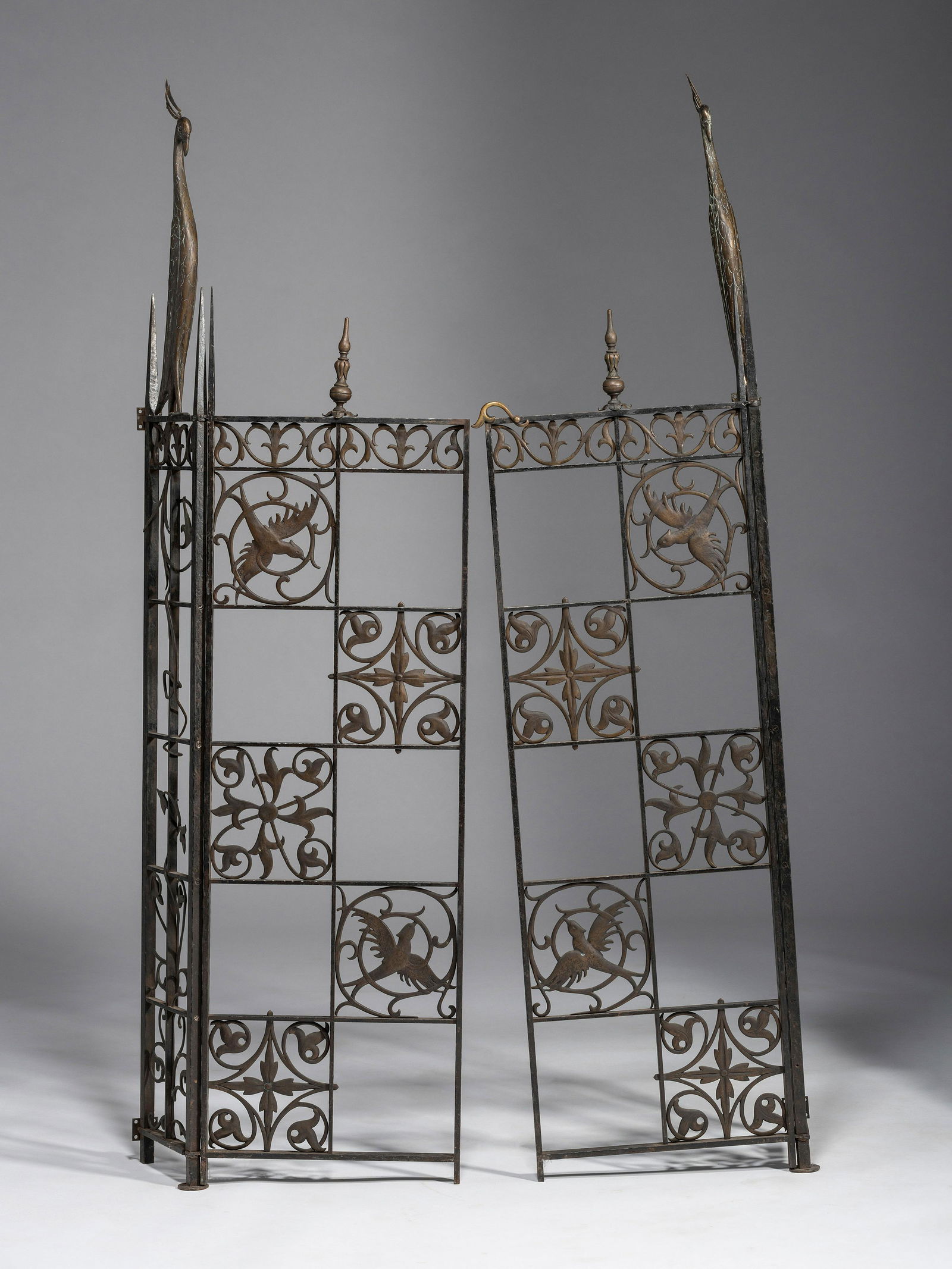 Art Deco Style of Samuel Yellin (Ukrainian/American, 1884-1940) Gate (1 of 7)