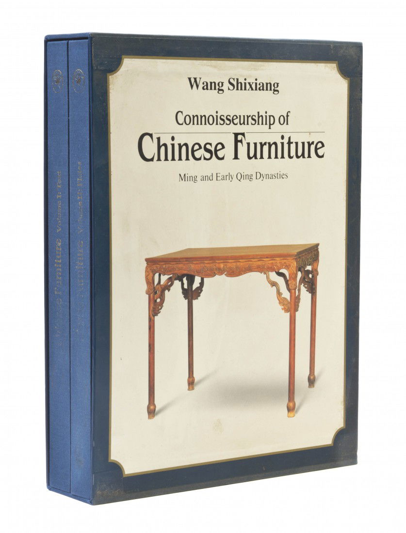 Connoisseurship of Chinese Furniture, Wang Shixian: Connoisseurship of Chinese Furniture, Wang Shixiang, Hong Kong: Joint Publishing Co. Ltd., 1990 2 vols. Ming and Early Qing Dynasties, Volume One: Text, Volume Two: Plates. Comprising author's notes p