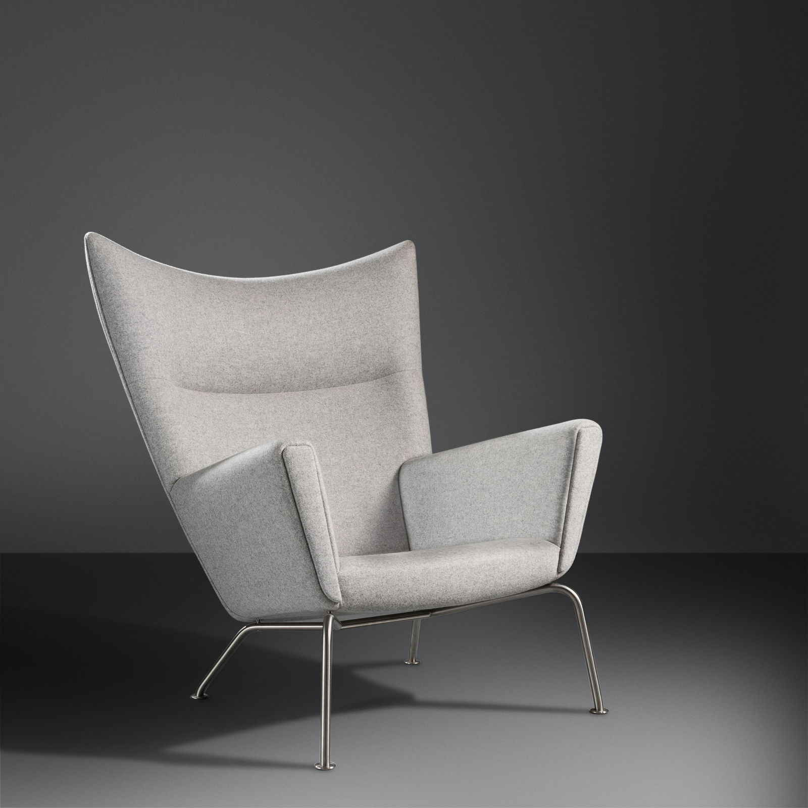 Hans J. Wegner (1914-2007) Wing Lounge Chair, Model Ch445, C. 2010 Hans J. Wegner (1914-2007) Wing Lounge Chair, Model Ch445, C. 2010