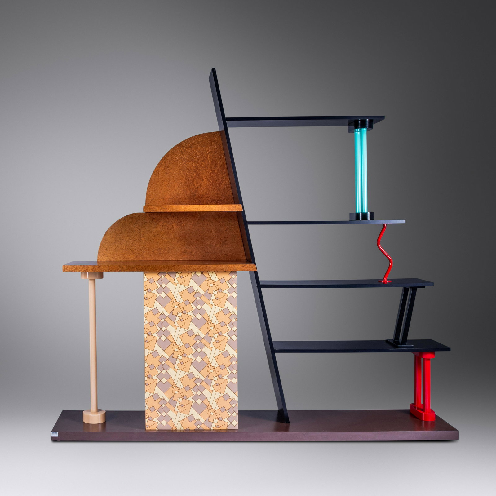 Ettore Sottsass (1917-2007) Malabar Cabinet, 1982 Memphis Milano, Italy (1 of 3)