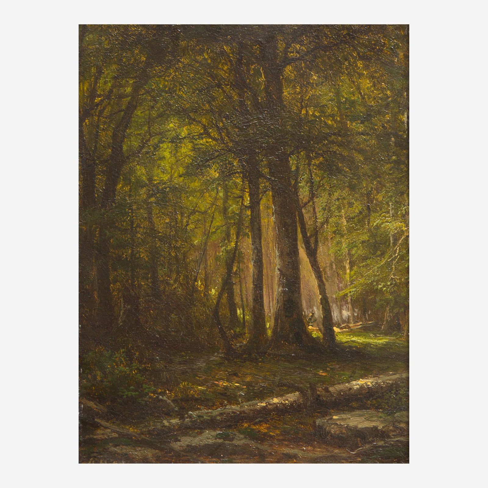 George Hetzel (American, 1826–1899) In the Deep Woods (1 of 2)