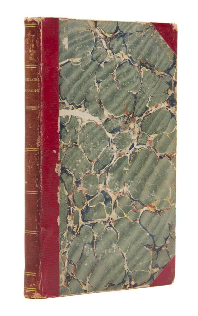 (ENGLAND) DE M., C. History of the Campaign of the: (ENGLAND) DE M., C. History of the Campaign of the British, Dutch, Hanoverian, and Brunswick Armies, Under the Command of the Duke of Wellington... London: Printed for T. Egerton, 1816. 8vo, contempor
