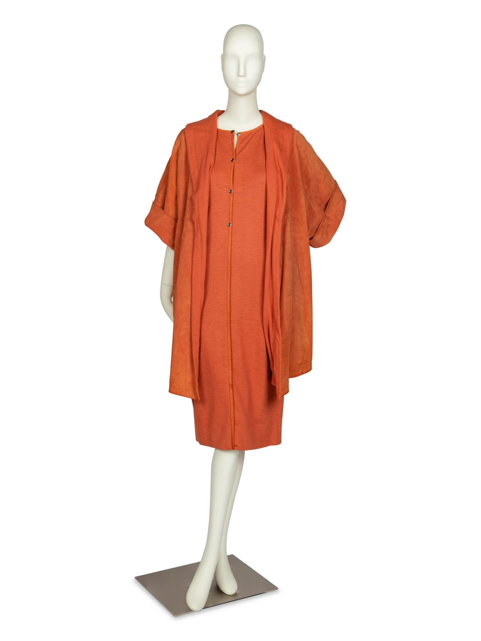 Bonnie Cashin Dress, Jacket, Pattern, and Copy of Sketch, 1960s (1 of 9)