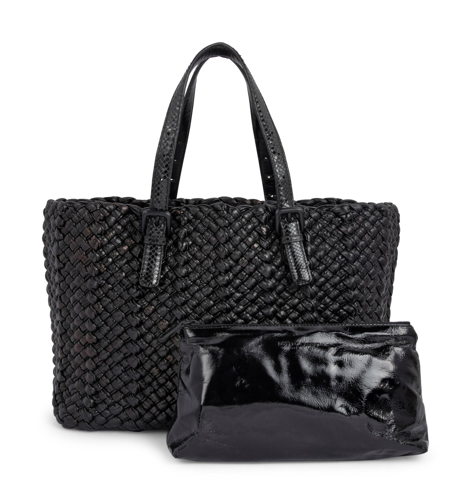 Bottega Veneta Intrecciato Leather Tote with Pouch, c. 2015-20 (1 of 5)