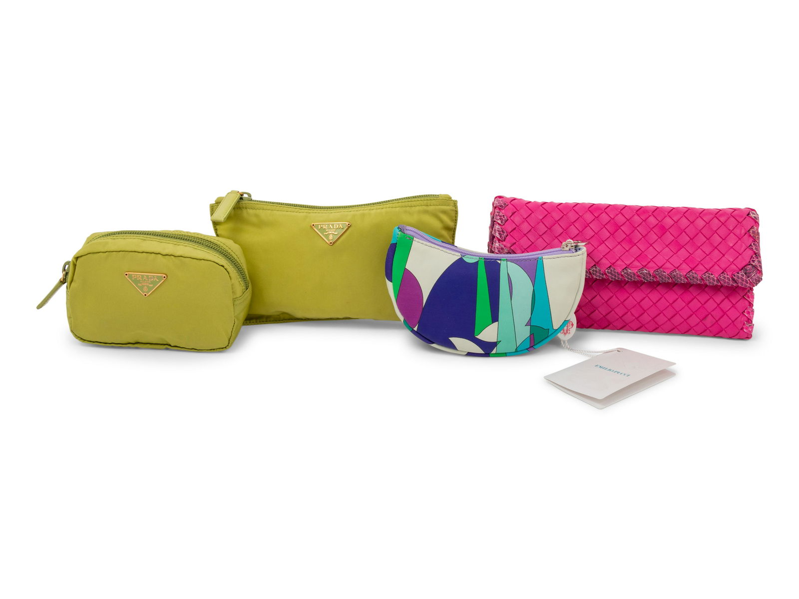 Four Items: One Emilio Pucci, Two Prada, Two Bottega Veneta, 2010-20s (1 of 5)