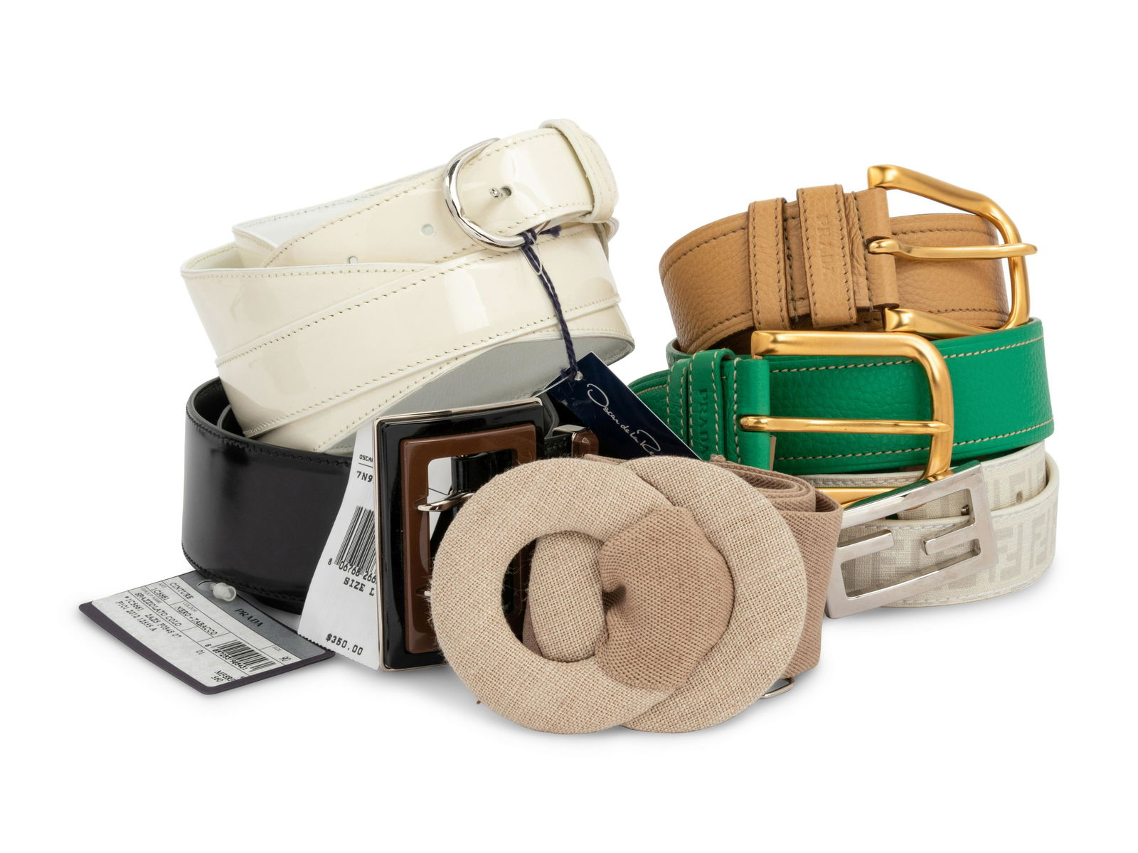 Six Designer Belts, 2010-2020s (1 of 3)