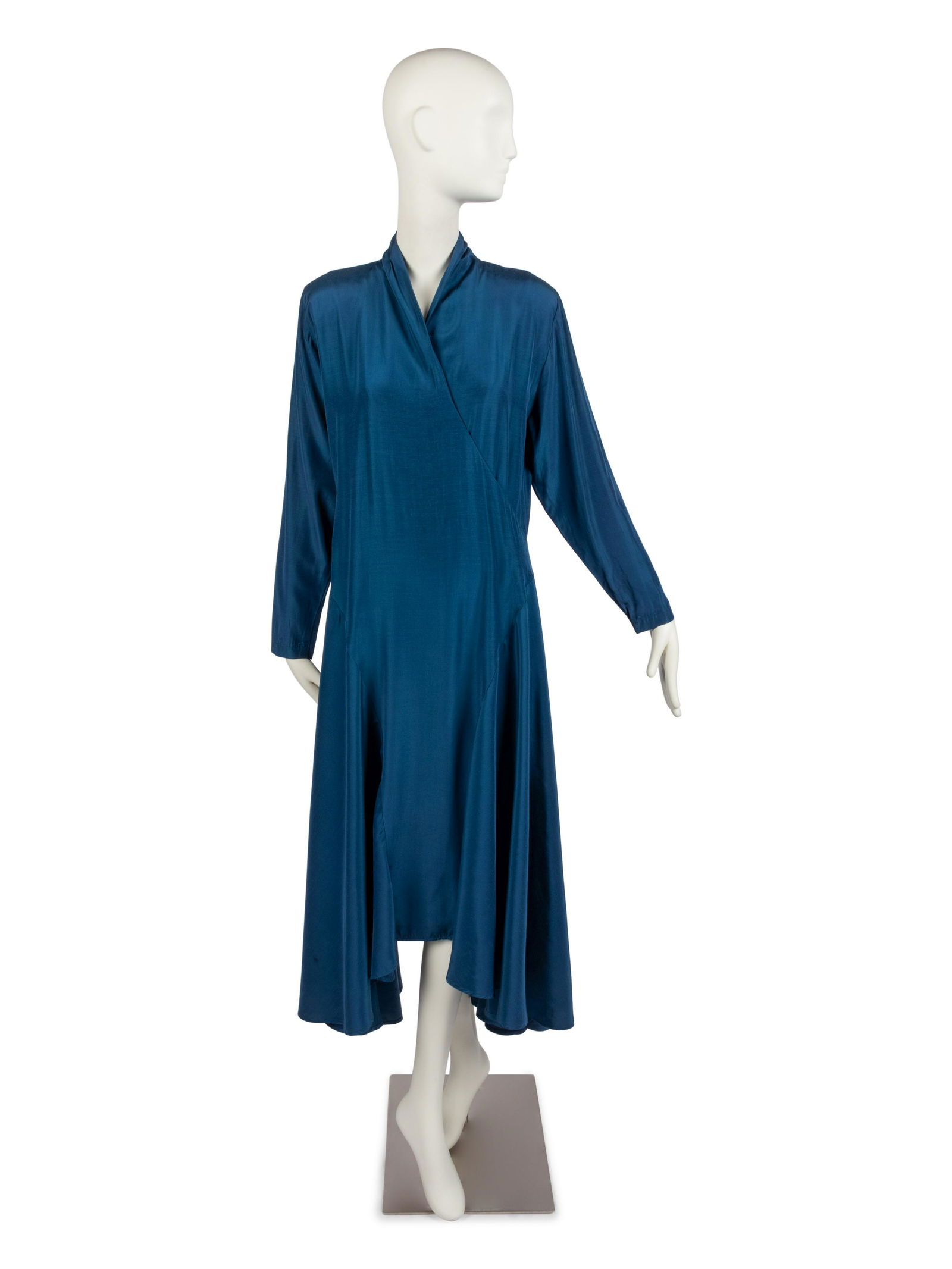 Norma Kamali Silk Dress, 1980s (1 of 4)