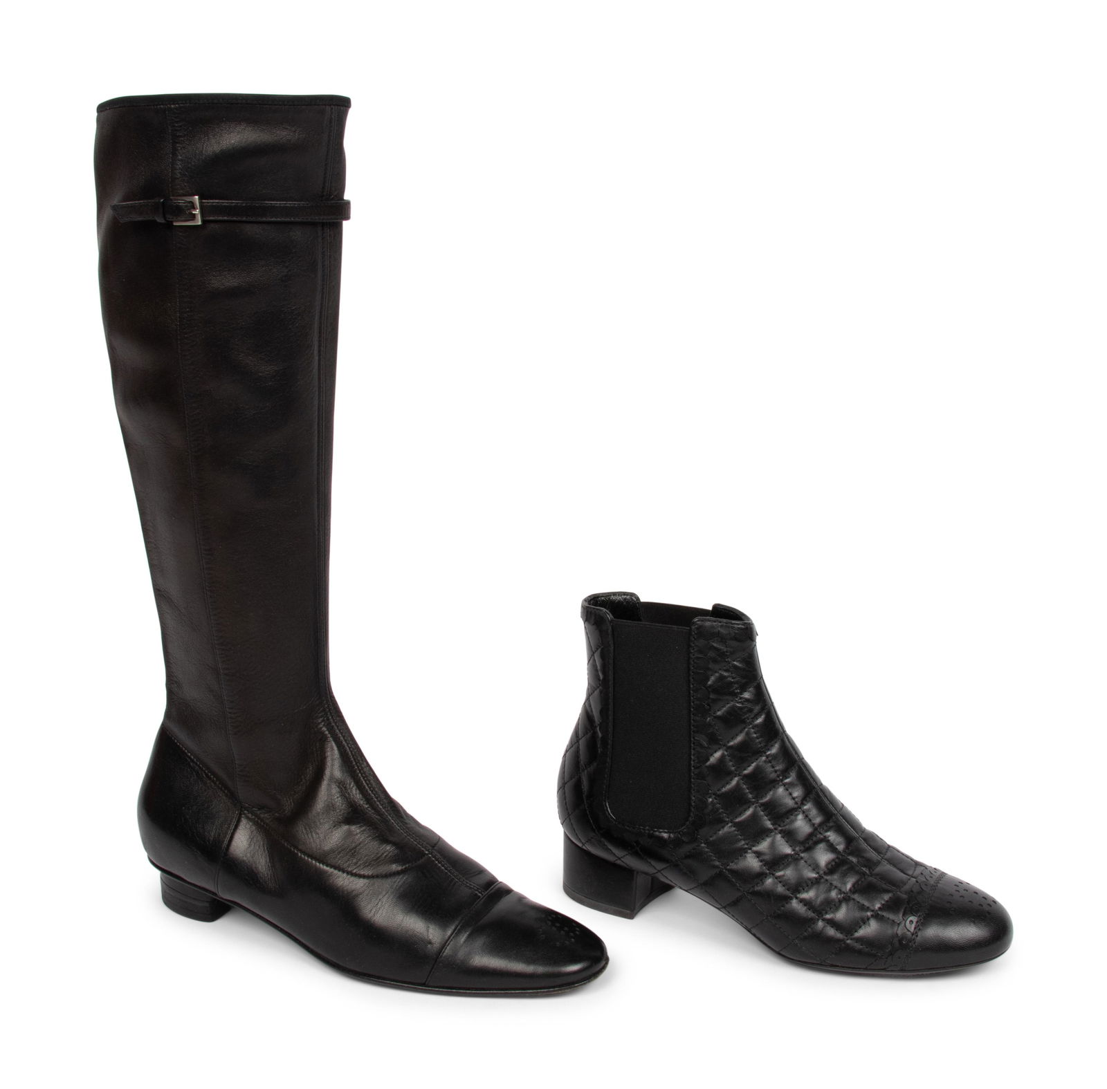 Two Pairs of Chanel Boots, 2010s (1 of 3)