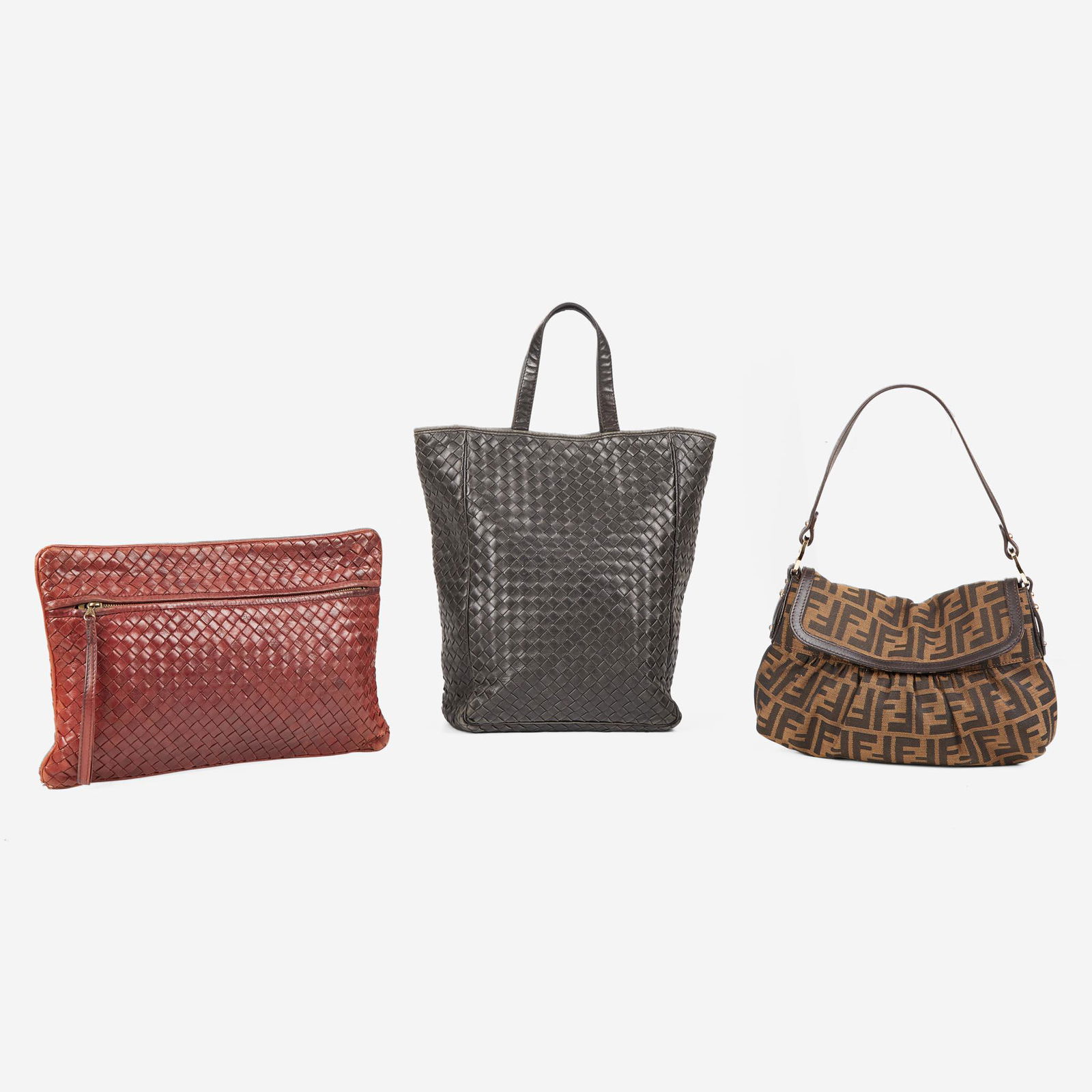 A Collection of Bottega Veneta and Fendi Bags Bottega Veneta, Fendi (1 of 5)