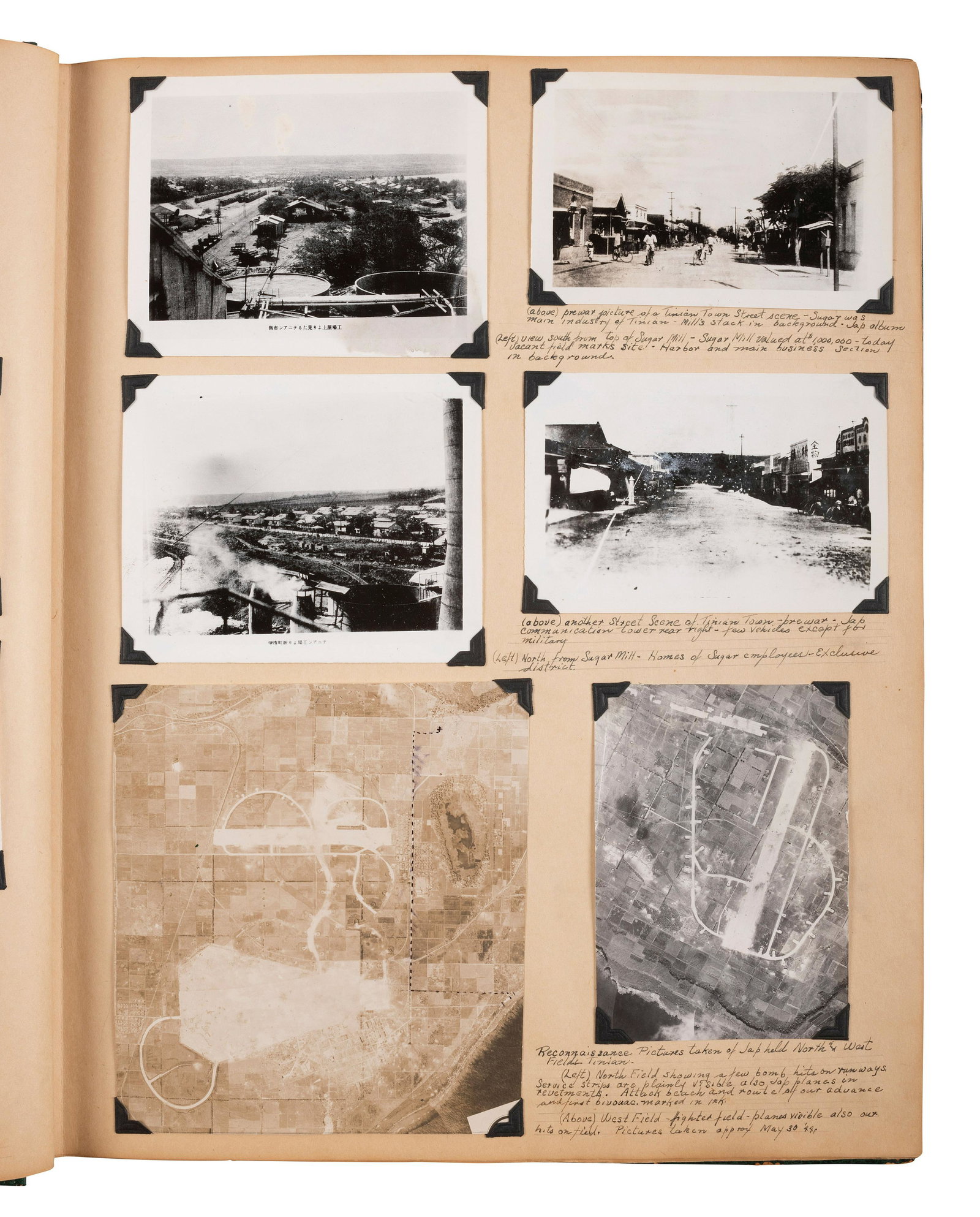 [WORLD WAR II]. Extensive US Navy album identified to James Sumner Douglass, Yeoman First Class, USS (1 of 6)