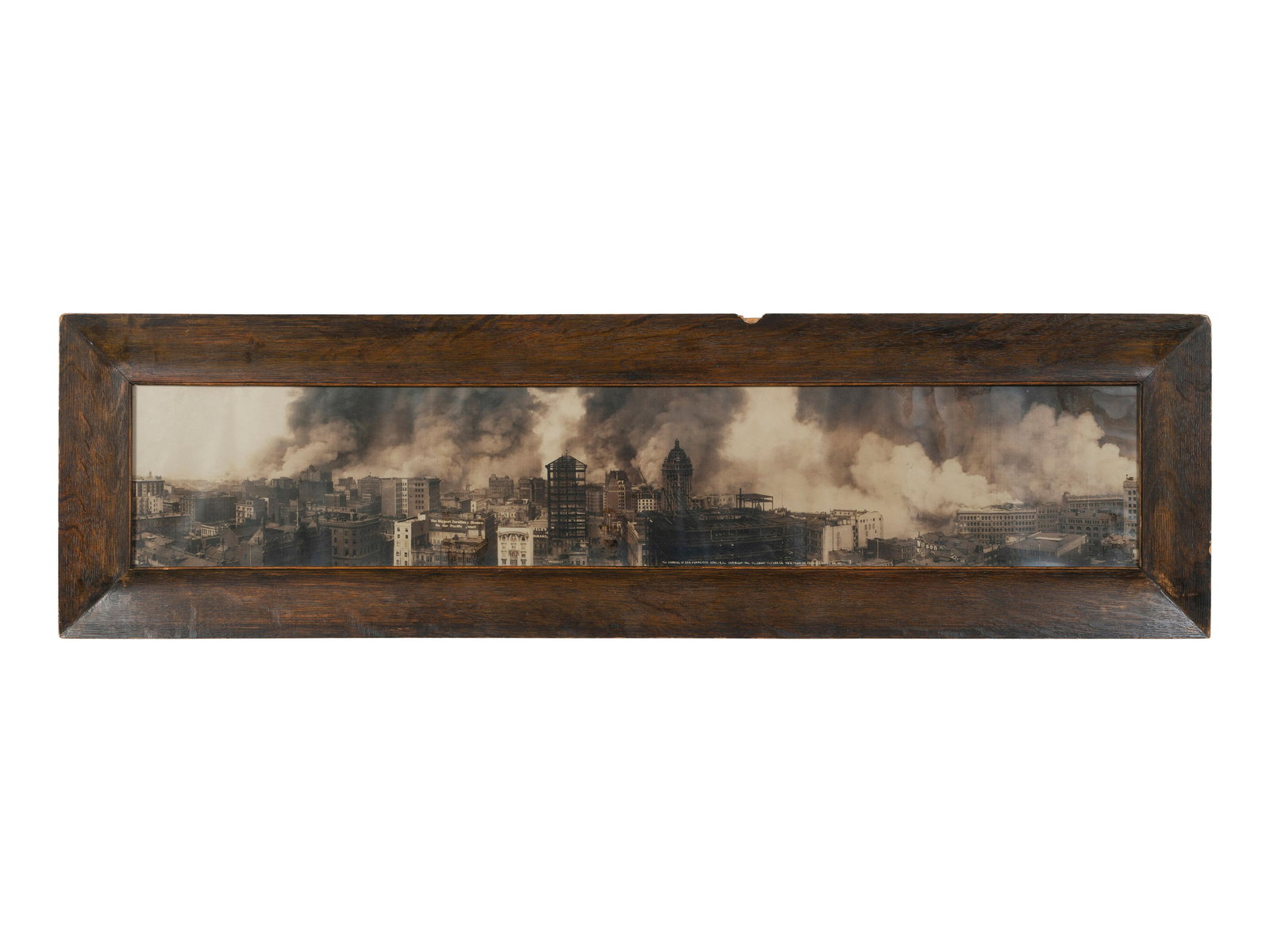 PILLSBURY, Arthur C. (1870-1946), photographer. The Burning of San Francisco. April 18, 06. View (1 of 2)