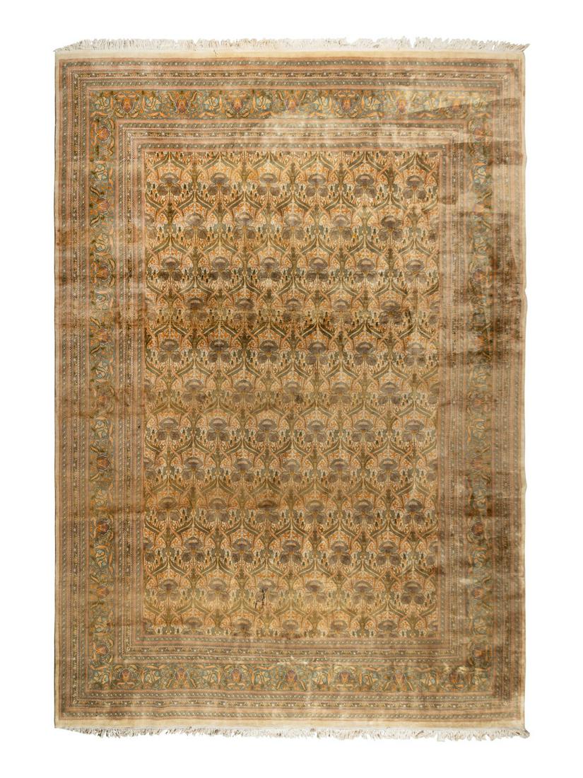 A Kirman Wool Rug (1 of 3)
