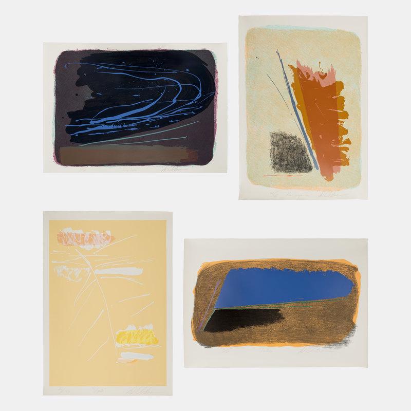 Dan Christensen
(American, 1942-2007)
Ring Taboo, Kangana, Veeda, and Latuka (a group of four p (1 of 10)