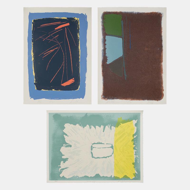 Dan Christensen
(American, 1942-2007)
Mojo, Edo, and Kansas City (a group of three prints) (1 of 8)