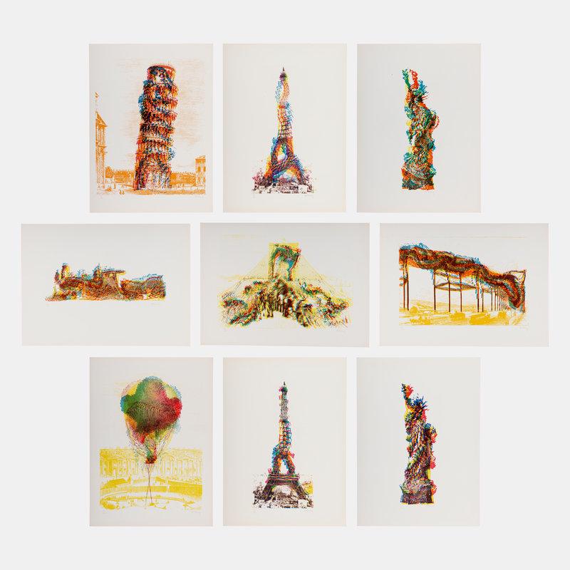 Pol Bury
(Belgian, 1922-2005)
X Cinetizations Portfolio, 1966 (1 of 15)