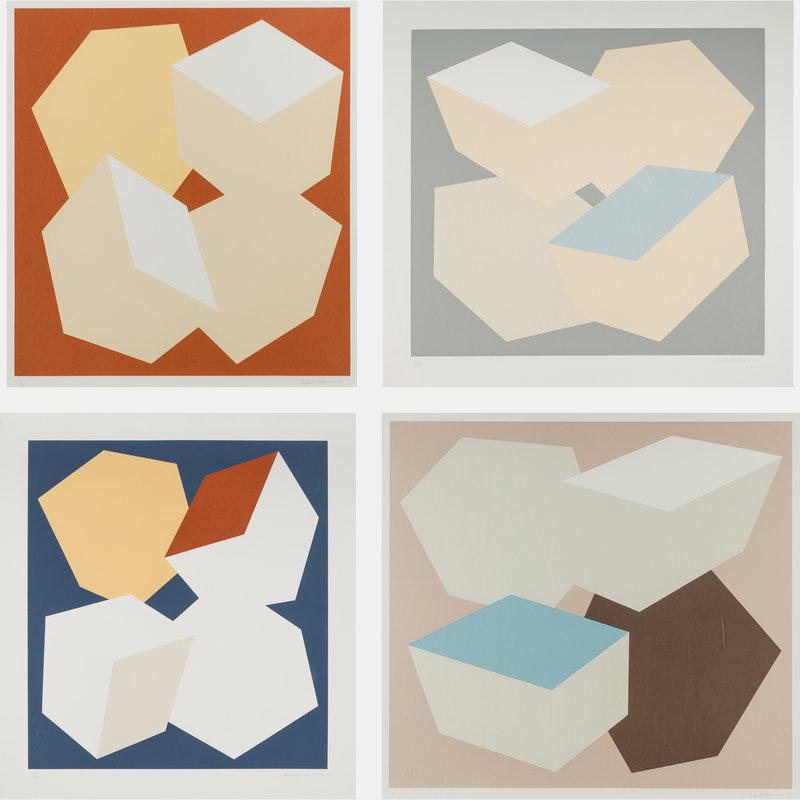 Charles Hinman
(American, b. 1932)
Portfolio of Four Works, 1976 (1 of 20)