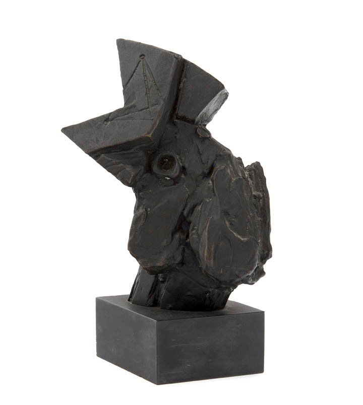 Bernard Meadows, (British, 1915-2005), Rooster: Bernard Meadows (British, 1915-2005) Rooster bronze Height: 7 inches on a 1 1/2 inch base.