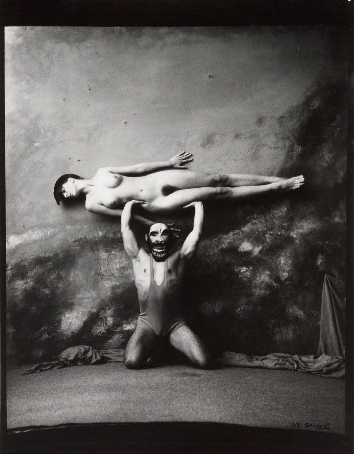 1216A: Jan Saudek, (Czech, b. 1935), Balancing Act (Ima