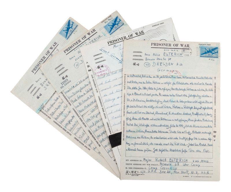 [WWII]. Archive of letters from German POWs held at Camp Crossville, Tennessee. (1 of 3)