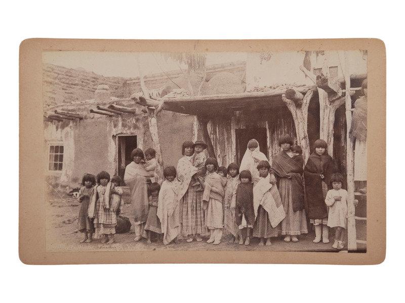 [NATIVE AMERICANS-WESTERN AMERICANA]. 22 photos, mostly New Mexico, incl. native subjects & Sant (1 of 5)