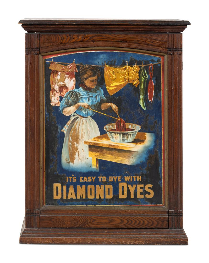 A Diamond Dyes Display Cabinet (1 of 3)