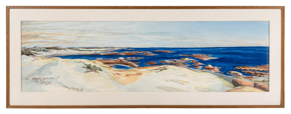 Ray Kass 
(American, b. 1944)
Maine Seascape, 1974 (1 of 5)
