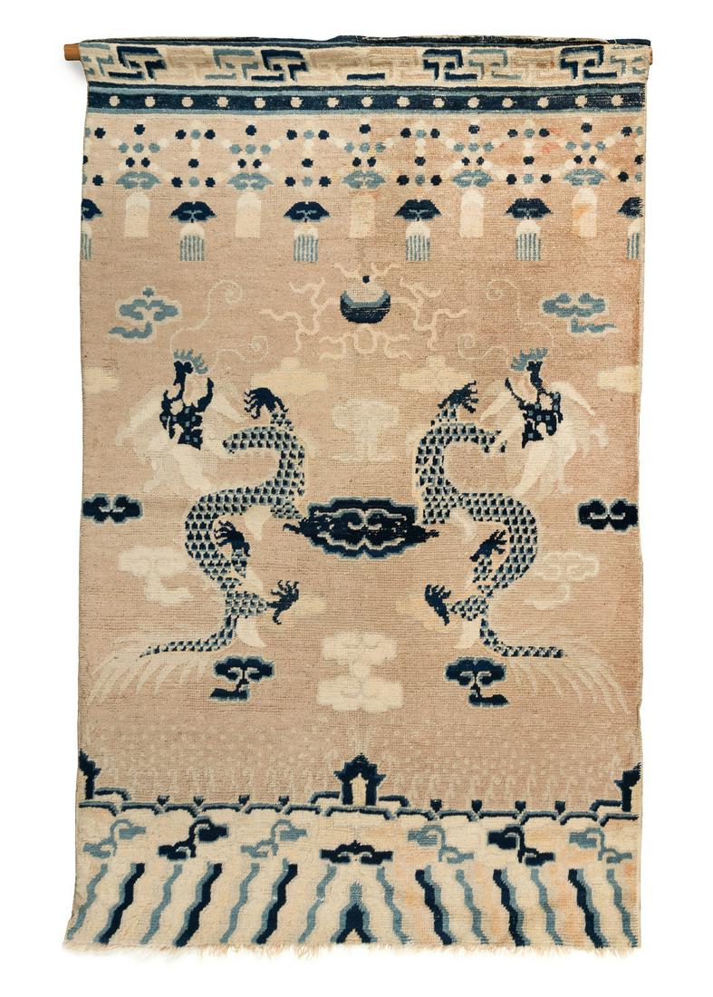 A Chinese Ningxia Pillar Rug (1 of 2)