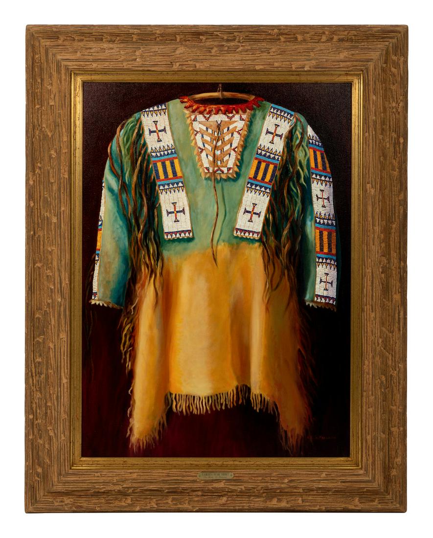Marty Le Messurier
(American, 20th Century)
Lakota (Sioux) War Shirt, 2007 (1 of 5)