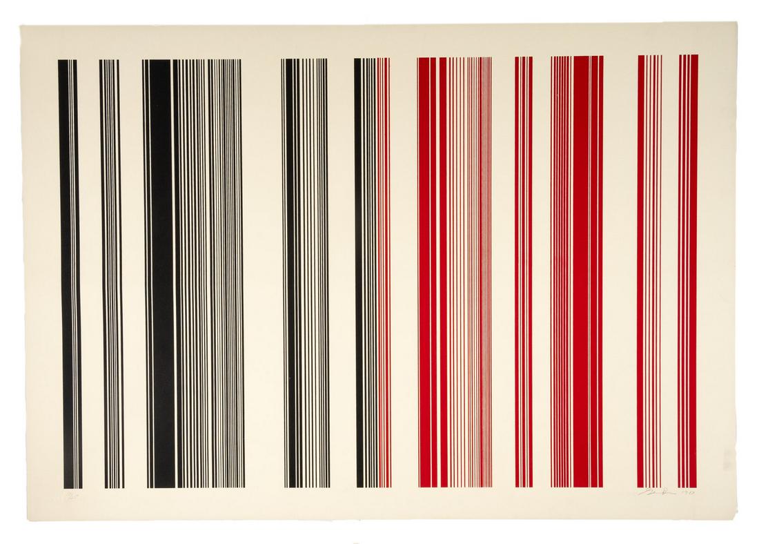 Gene Davis (American, 1920-1985) Night Rider, 1983 (1 of 4)