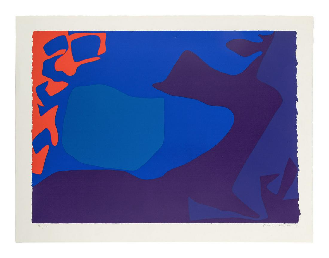 Patrick Heron (British, 1920-1999) 3 (from January 1973), 1973 (1 of 7)