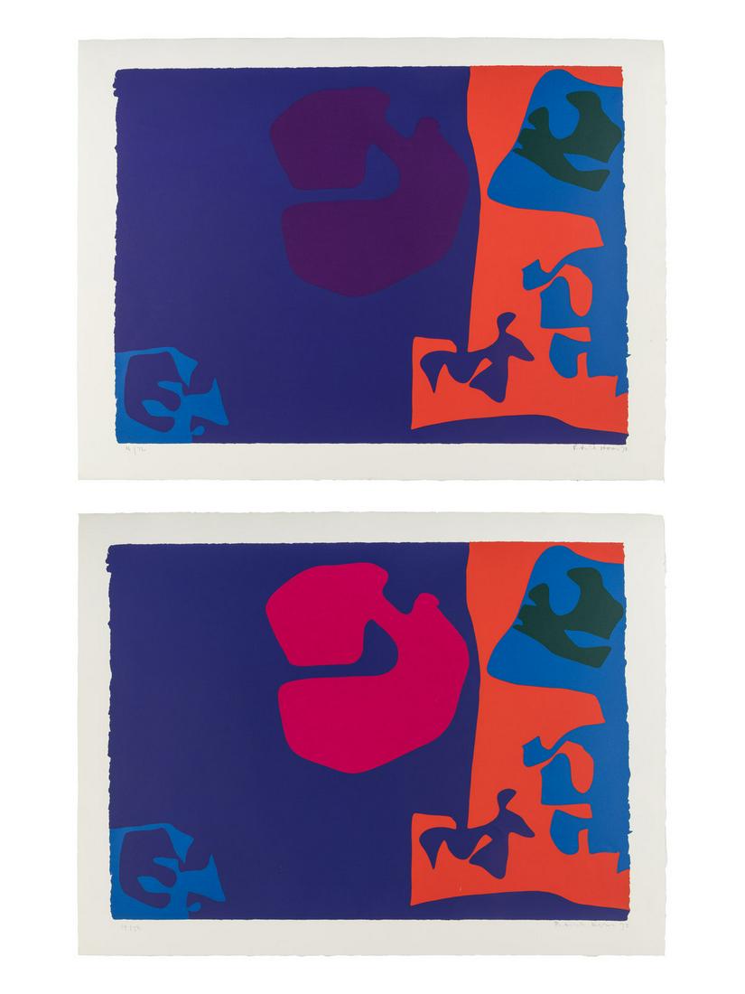 Patrick Heron (British, 1920-1999) 17 and 18 (from January 1973), 1973 (1 of 9)