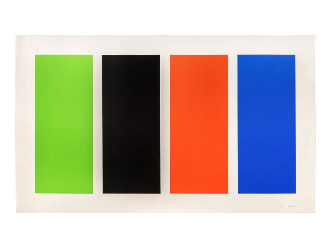 Ellsworth Kelly (American, 1923-2003) Four Panels, 1971 (1 of 4)