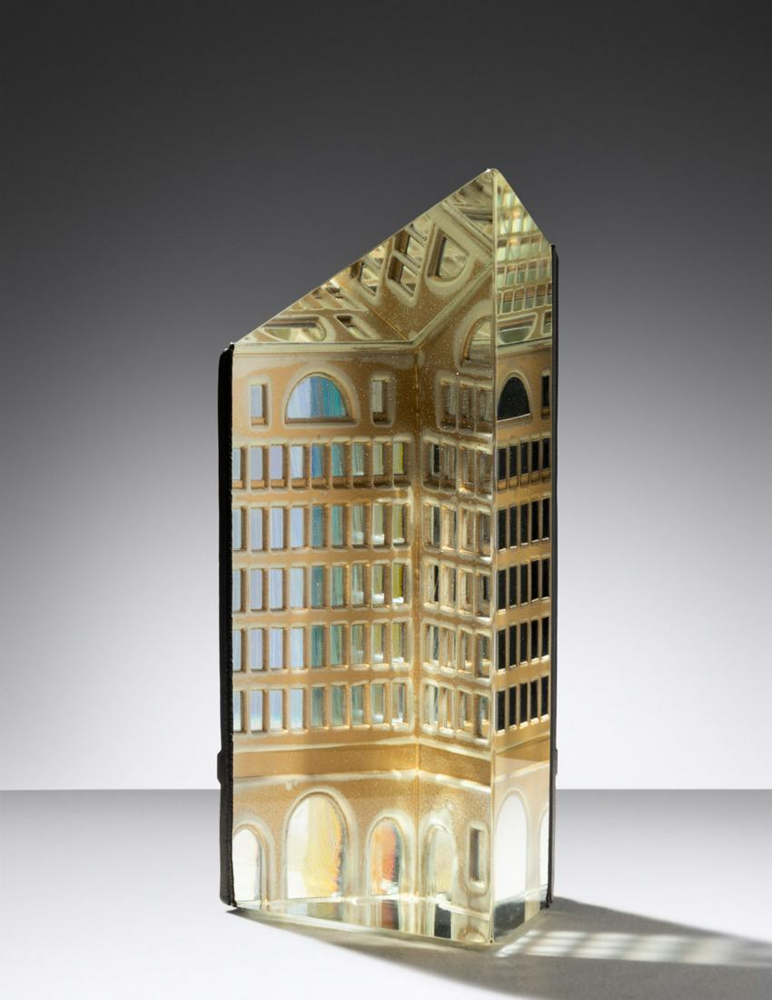 José Chardiet (Cuban, b. 1956) Untitled (Building Series), 1996 (1 of 3)