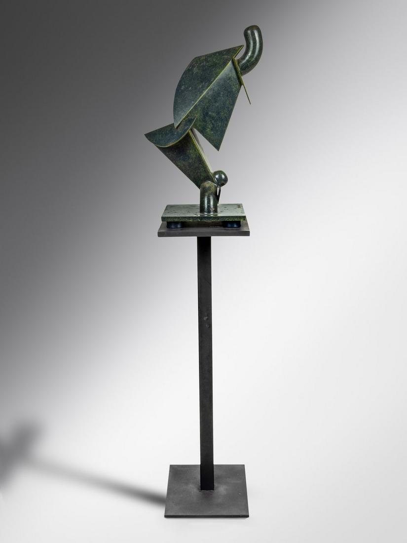 Edoardo Daniele Villa (South African, 1915-2011) African Warrior, 2003 (1 of 7)