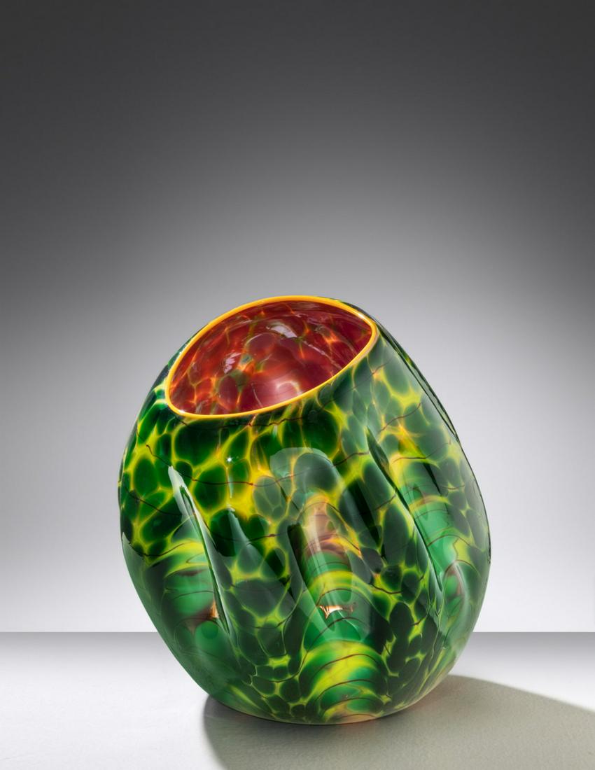 Dale Chihuly (American, b. 1941) Sunset Macchia, 2005 Portland Press, USA (1 of 3)