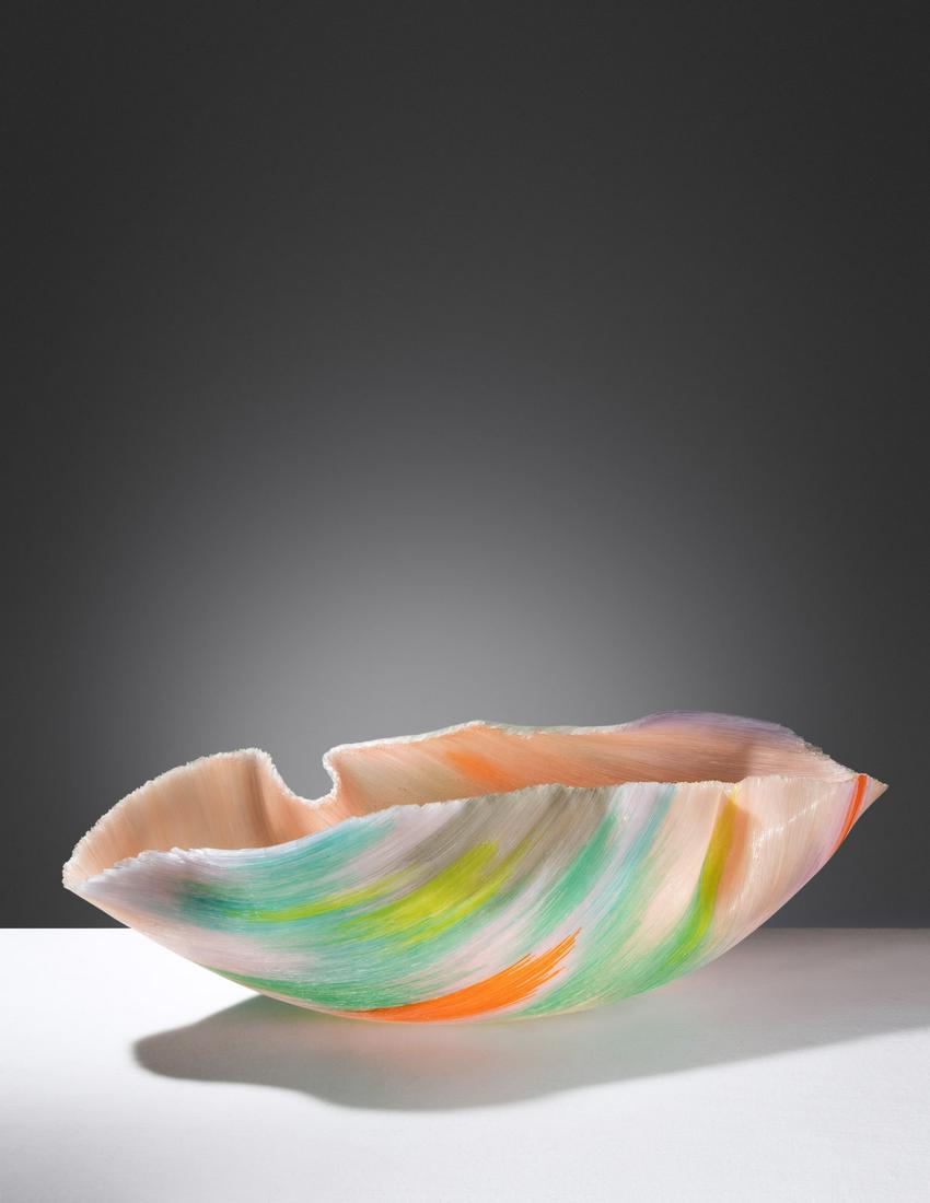 Toots Zynsky (American, b. 1951) Untitled #11 Vessel, c. 1993 (1 of 4)