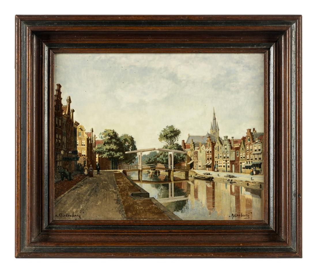 A Rozenburg Pottery Plaque (1 of 7)