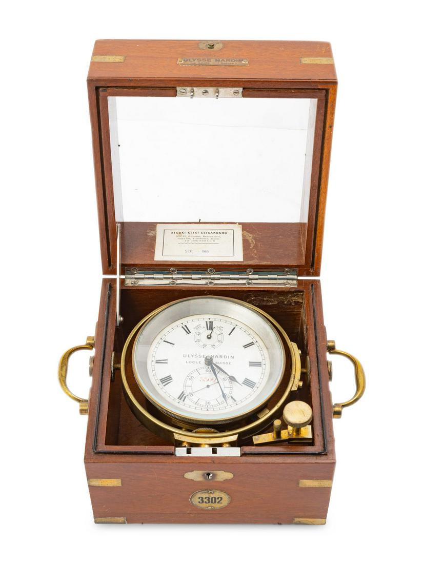 A Swiss Two-Day Ship's Chronometer (1 of 6)