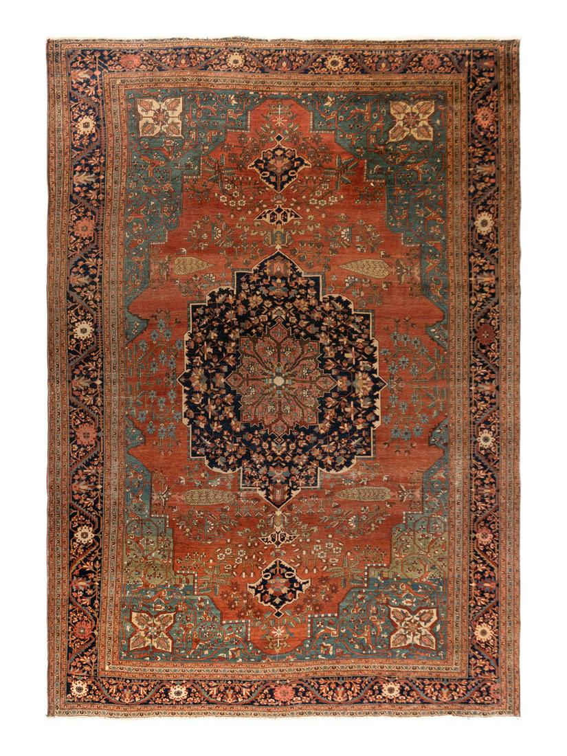 A Ferahan Sarouk Wool Rug (1 of 4)