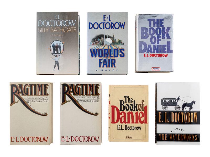 DOCTOROW, Edgar Lawrence. A group of 5 works, MOST FIRST EDITIONS, MOST SIGNED. (1 of 4)