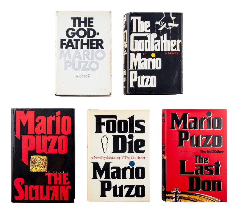 PUZO, Mario. A group of 5 works, MOST FIRST EDITIONS. (1 of 4)