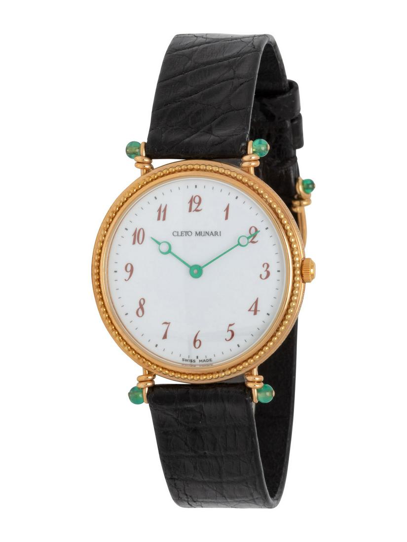 MICHAEL GRAVES FOR CLETO MUNARI, 18K YELLOW GOLD WATCH (1 of 1)