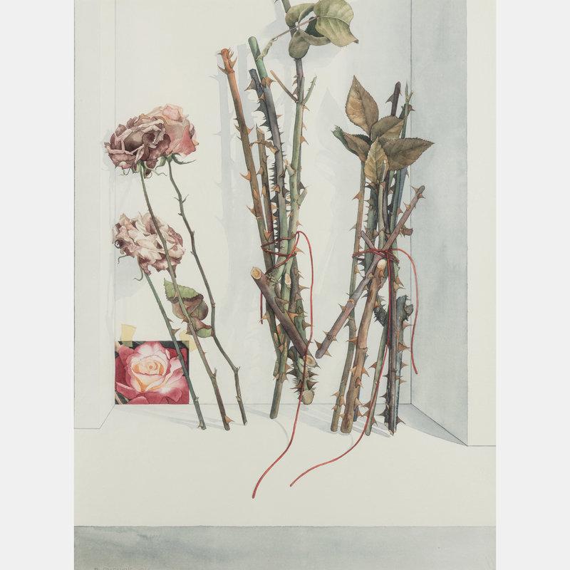 Bernard Palchick (American, b. 1945) Ritual Bundles, 1986: Bernard Palchick (American, b. 1945) Ritual Bundles, 1986 watercolor on paper signed B. Palchick and dated (lower left) 28 3/4 x 21 3/4 inches. This lot is located in Chicago.