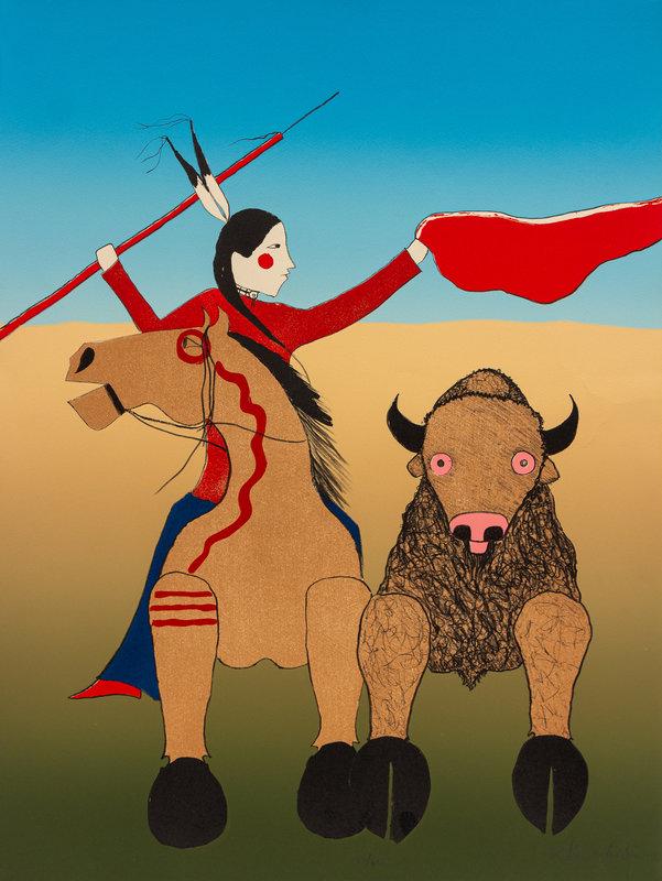 Randy Lee White
(American, b. 1951)
Standard Buffalo, edition 43/60 (1 of 5)