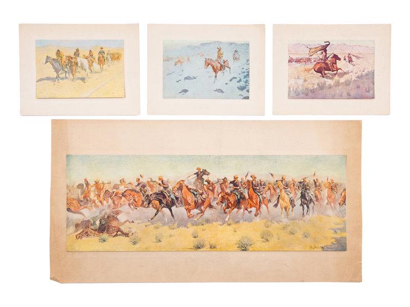 Frederick Remington
(American, 1861-1909)
A Collection of Prints, Posters and Postcards, including ' (1 of 5)