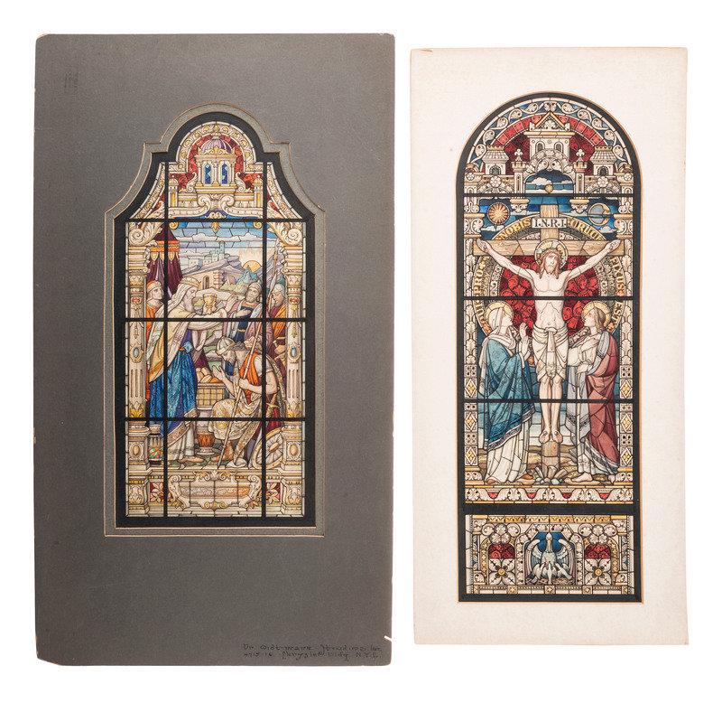 Four Stained Glass Window Designs (1 of 6)