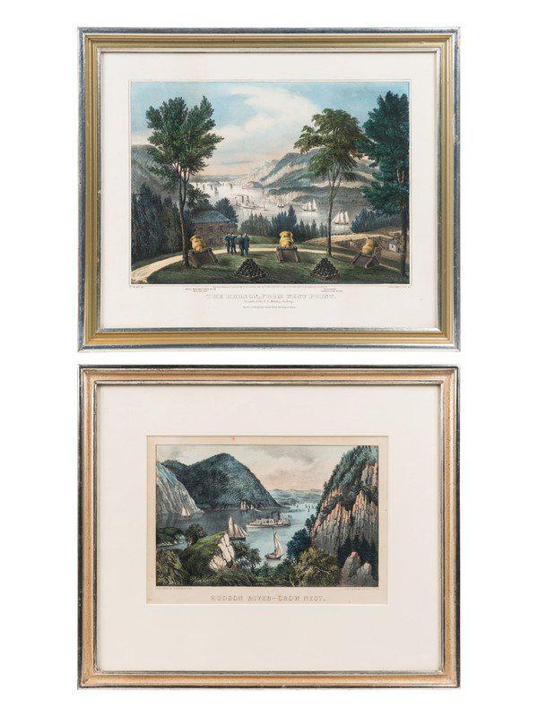 [HUDSON RIVER] -- CURRIER and IVES, publishers

The Hudson, From West Point. Grounds of the U. S. Mi (1 of 5)