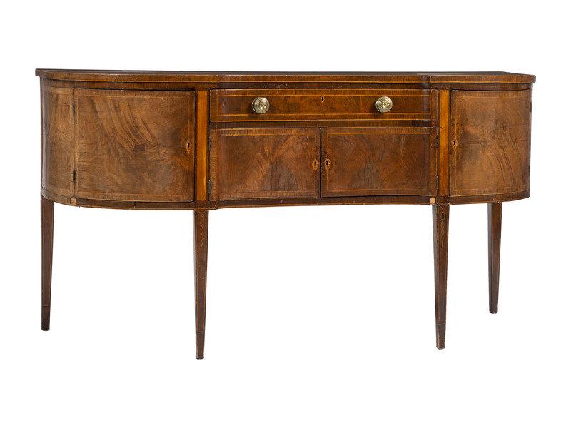 A George III Inlaid Mahogany Sideboard (1 of 5)