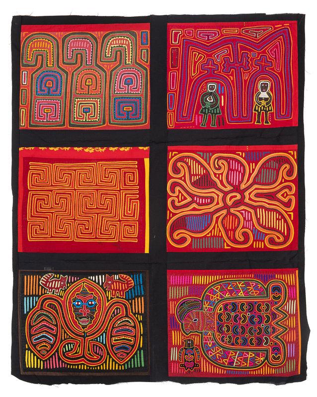 A Collection of Panamanian Molas Panels (1 of 4)