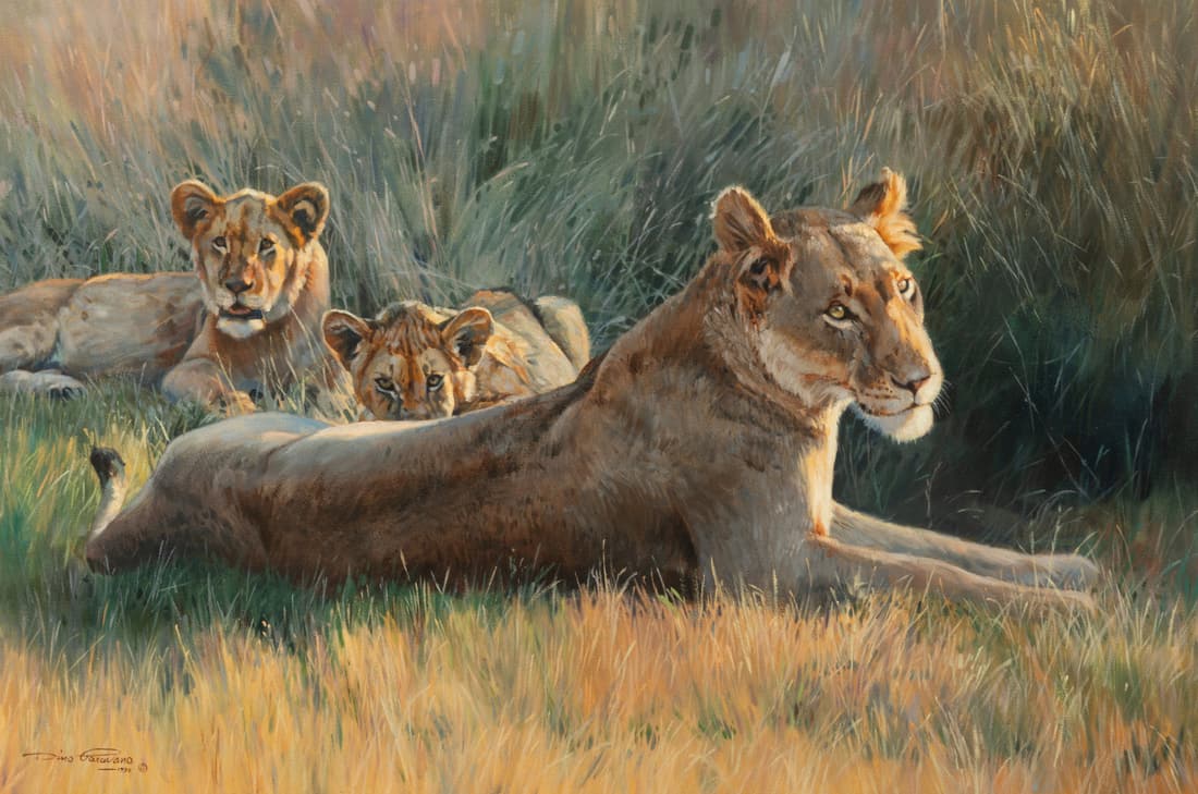 Dino Paravano (Italian/American, b. 1935) The Baby Sitter, 1998 (1 of 5)